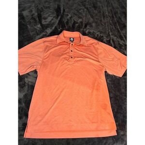 FootJoy Men's Short Sleeve Golf Polo Shirt Men's Size Medium